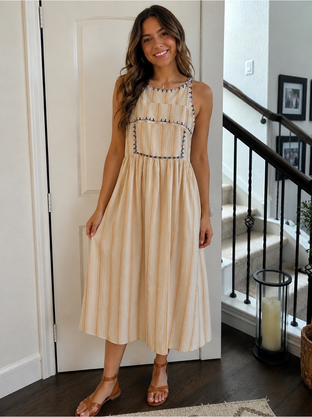 ✨ NWT Umgee Boho Cottagecore Embroidered Maxi Dress | Women’s Size Large ✨